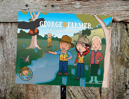 George the Farmer - The Island of Big Ideas Picture Book
