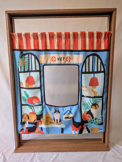The Cozy Cube - Pet Shop/ Vet Play Panel