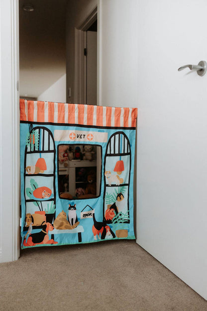 The Cozy Cube - Pet Shop/ Vet Play Panel