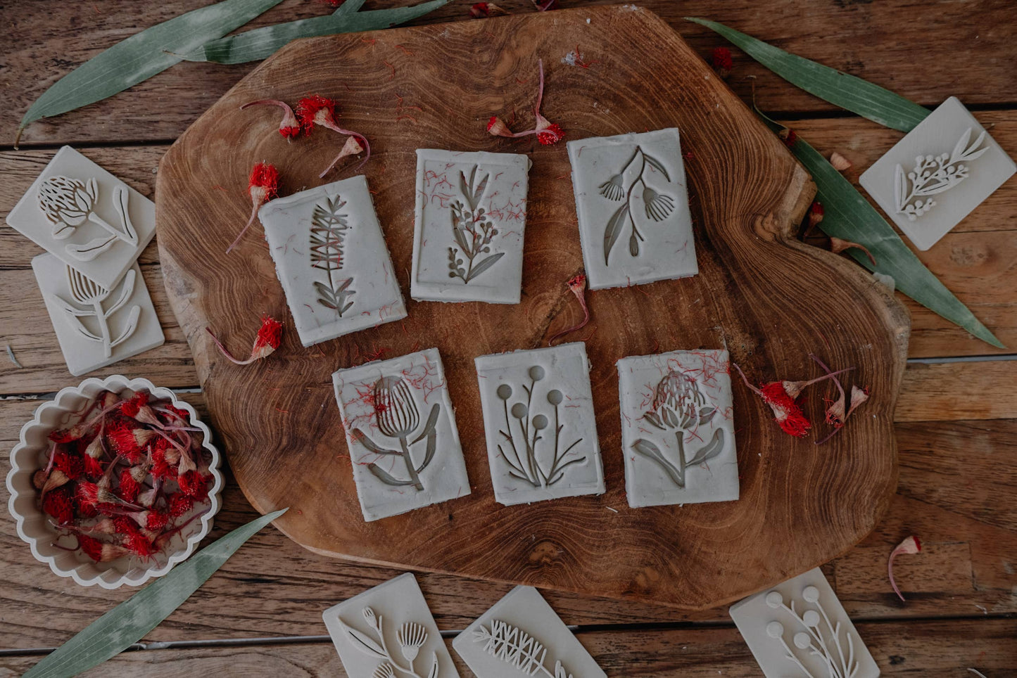Kinfolk Pantry Eco Stamp - Native Flower Stamp Set