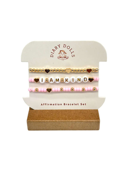 Diary Dolls - Affirmation Bracelet Set