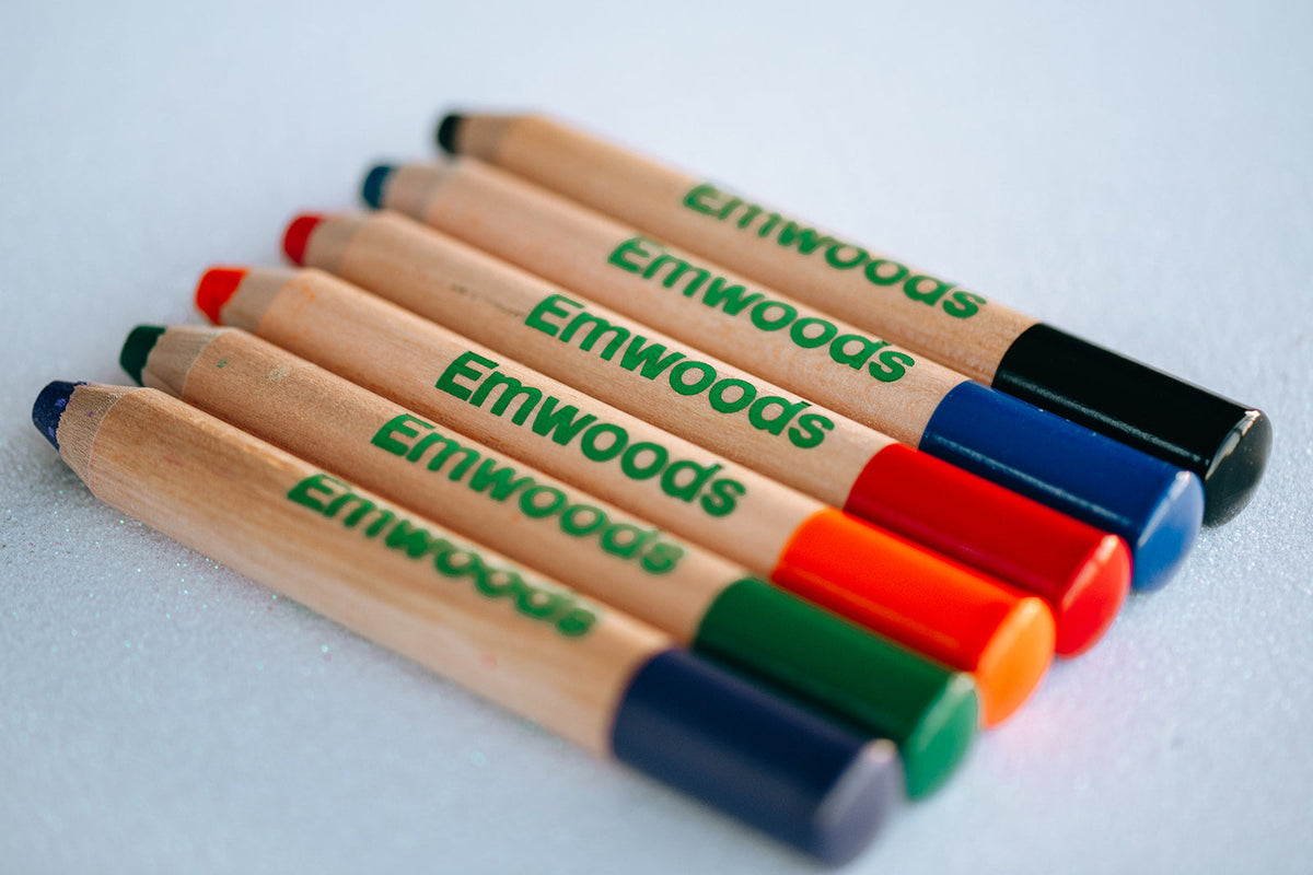 Emwoods - Whiteboard Pencils 6pk (Multicoloured)