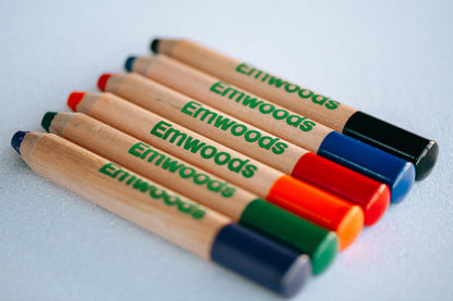 Emwoods - Whiteboard Pencils 6pk (Multicoloured)