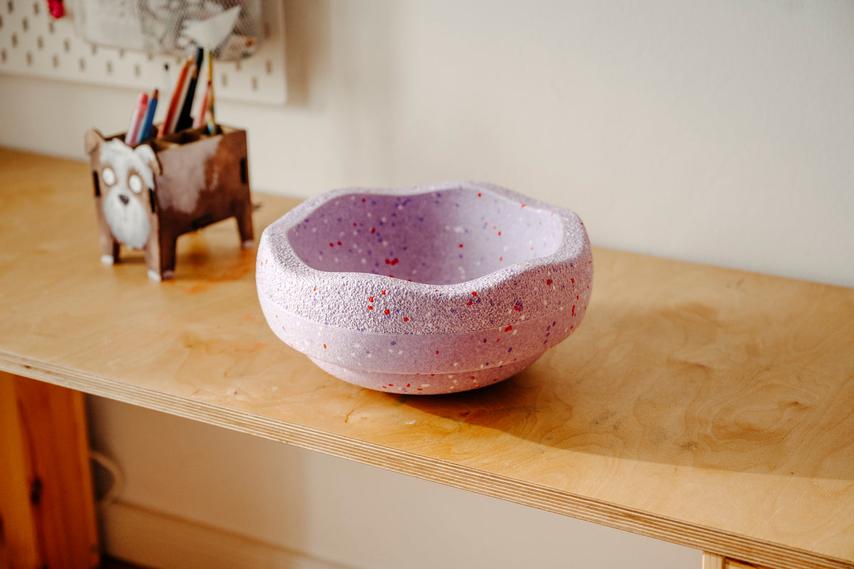 Stapelstein® Hidden Giants Balance Stone - Original - Limited Edition Violet
