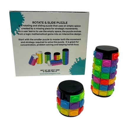 Kaiko Fidgets - Slide and Rotate Puzzle (2pk)