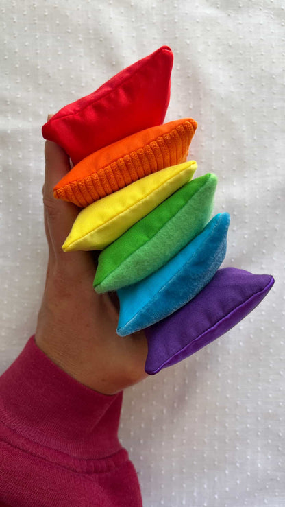 Sandies Sandbags - Rainbow, Set of 6