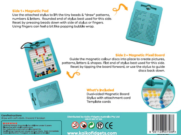 2-in-1 Magnetic Board - Kaiko Fidgets