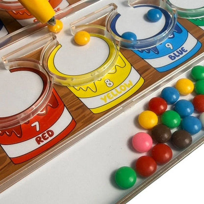 Colour & Number Maze Magnetic Pad - Kaiko Fidgets
