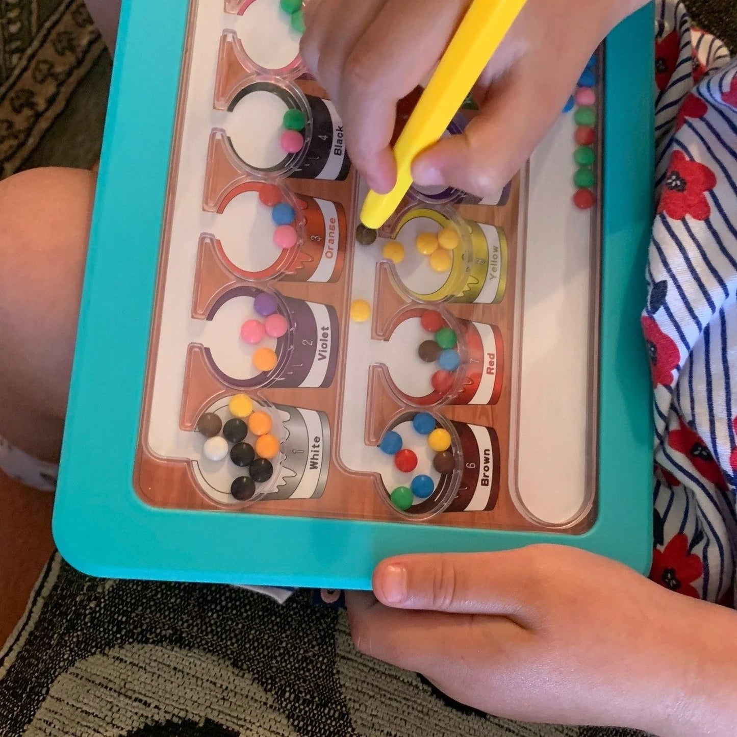 Colour & Number Maze Magnetic Pad - Kaiko Fidgets