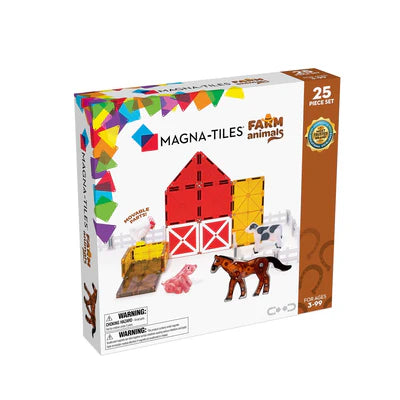 MAGNA-TILES - Farm Animals 25pc Set
