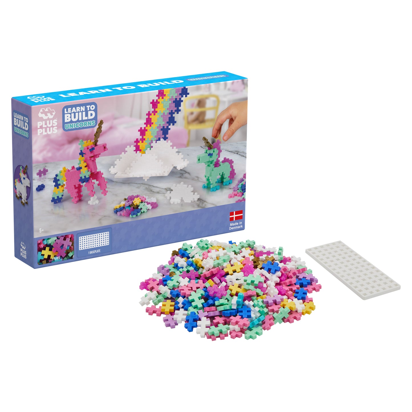 Plus-Plus - Learn to Build - Unicorns