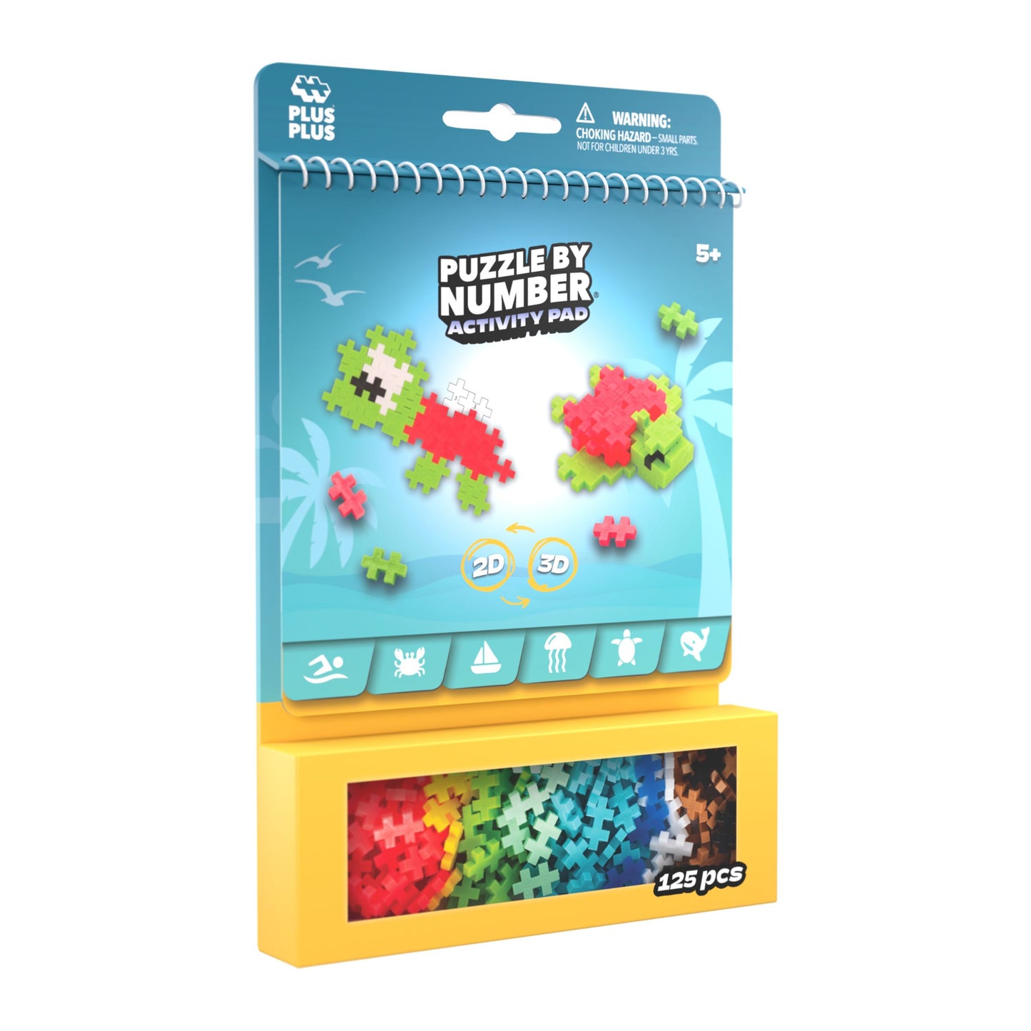 Plus-Plus - Activity Pad - Ocean
