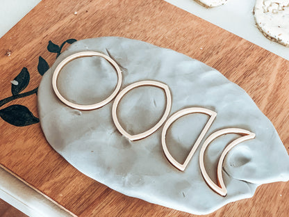 Kinfolk Pantry Eco Cutter - Mini Moon Phases Cutter Set