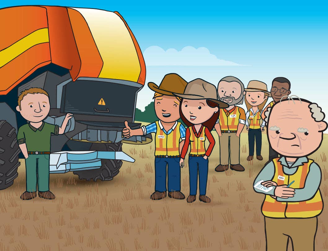 George the Farmer - The Island of Big Ideas Picture Book