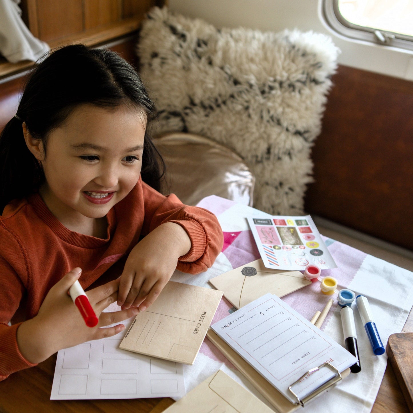 Make Me Iconic - Wooden Post Box Letters Craft Kit