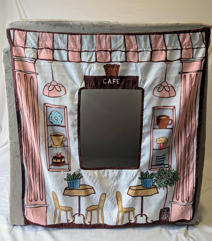 The Cozy Cube - Cafe/ Bakery Play Panel
