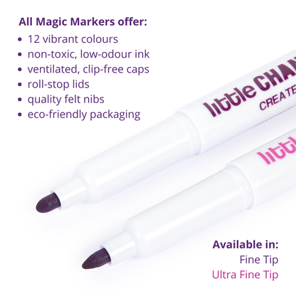 Little Change Creators - MAGIC MARKERS - Fine Tip