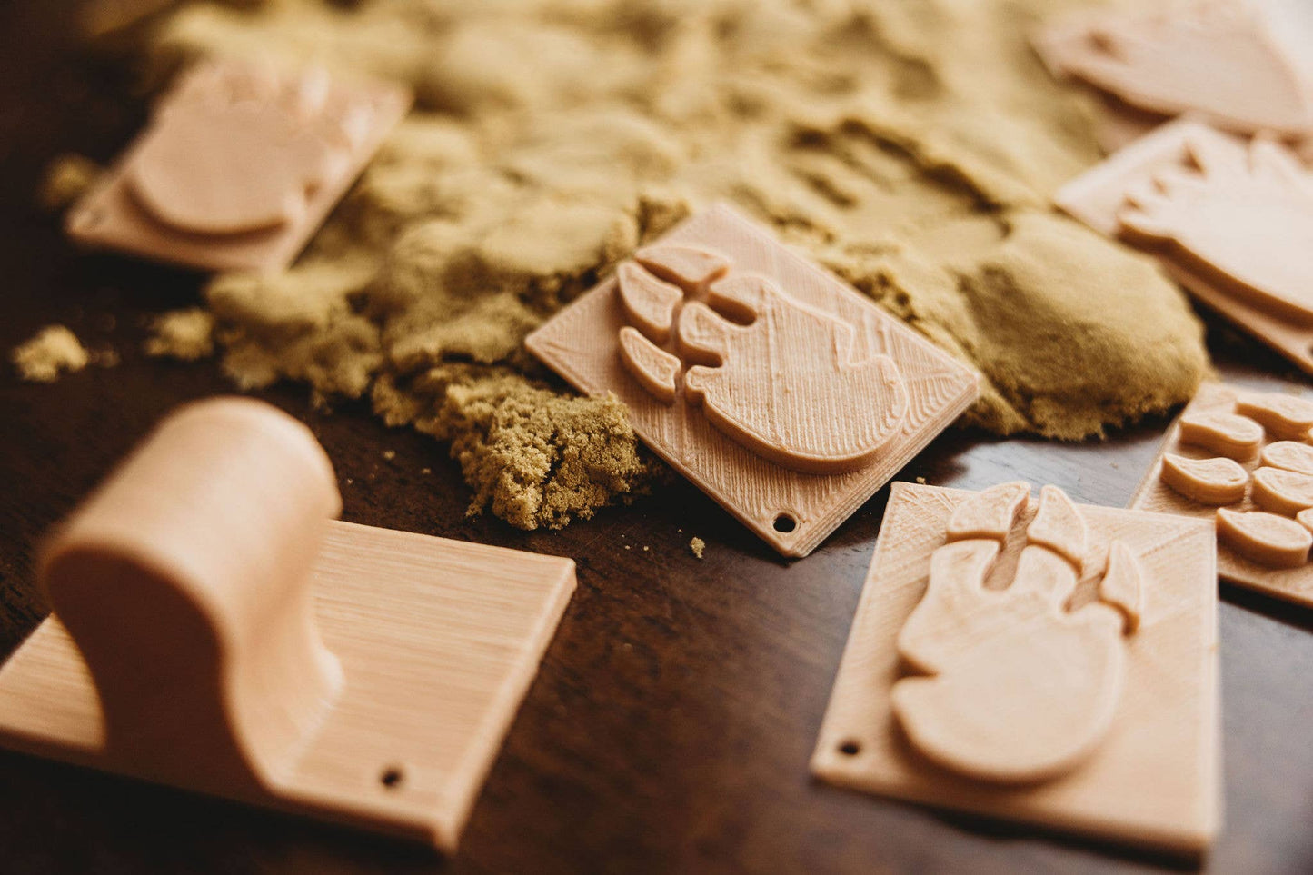 Kinfolk Pantry Eco Stamp - Dinosaur Foot Print Stamp Set