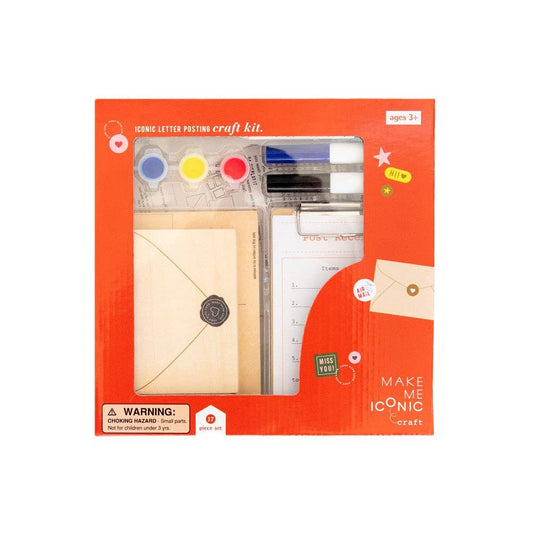Make Me Iconic - Wooden Post Box Letters Craft Kit