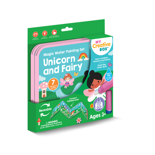 My Creative Box - Unicorn and Fairy Magic Water Painting Set