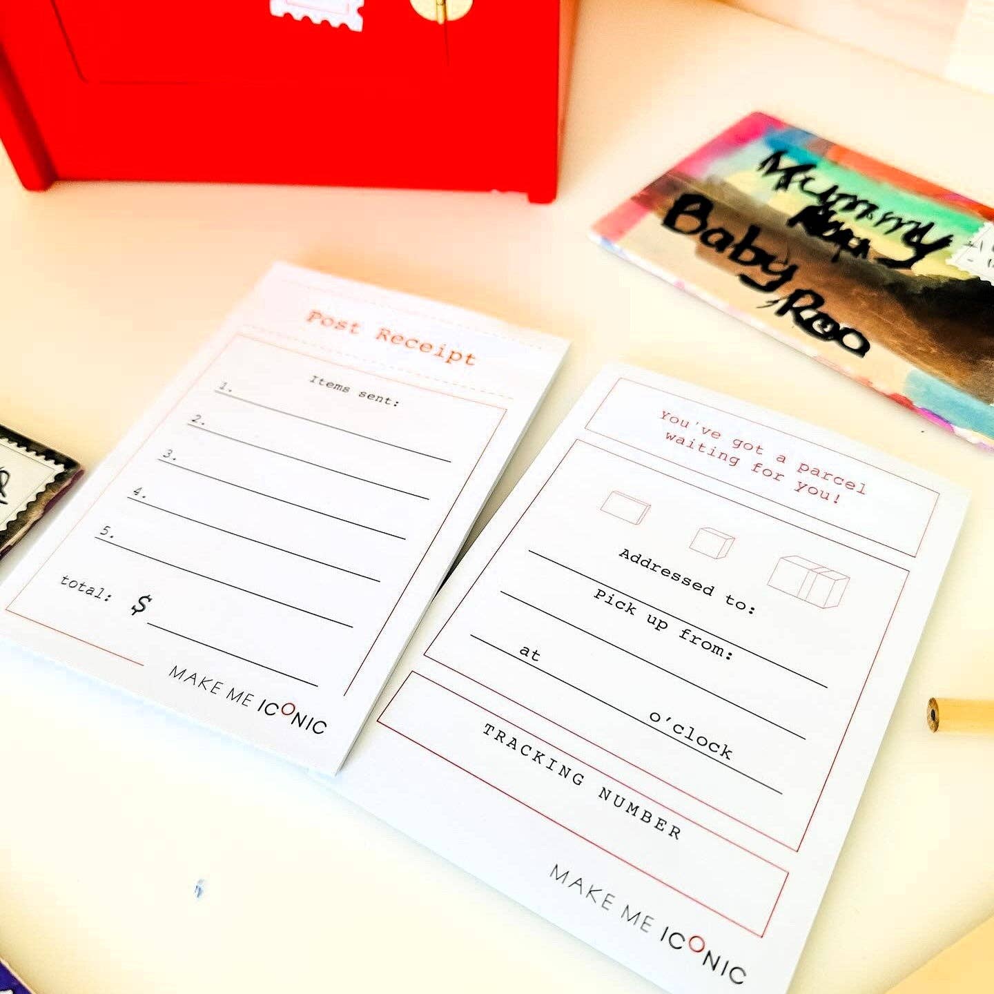 Make Me Iconic - Wooden Post Box Letters Craft Kit