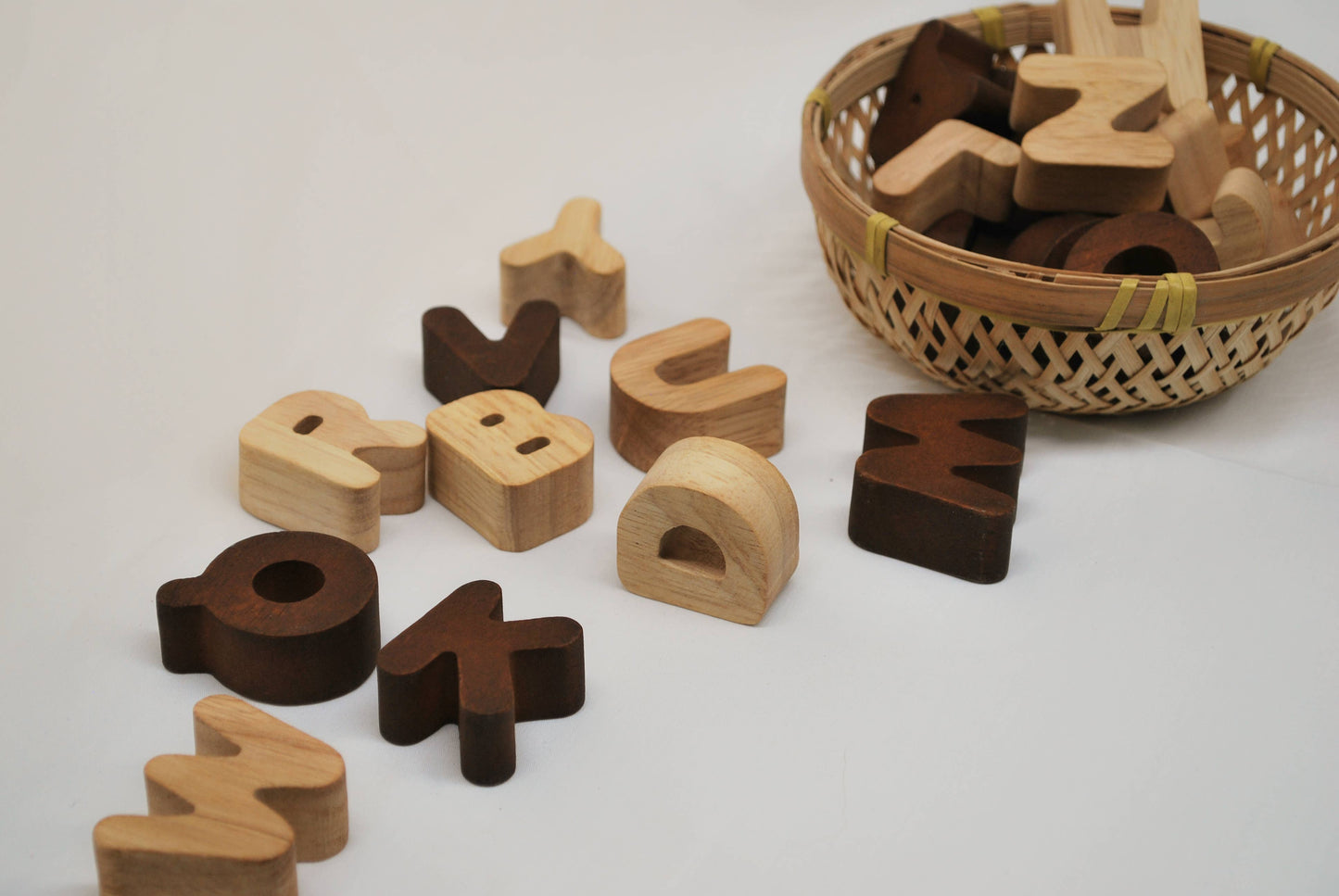 QToys - 2 Tone Capital Letters Set of 26