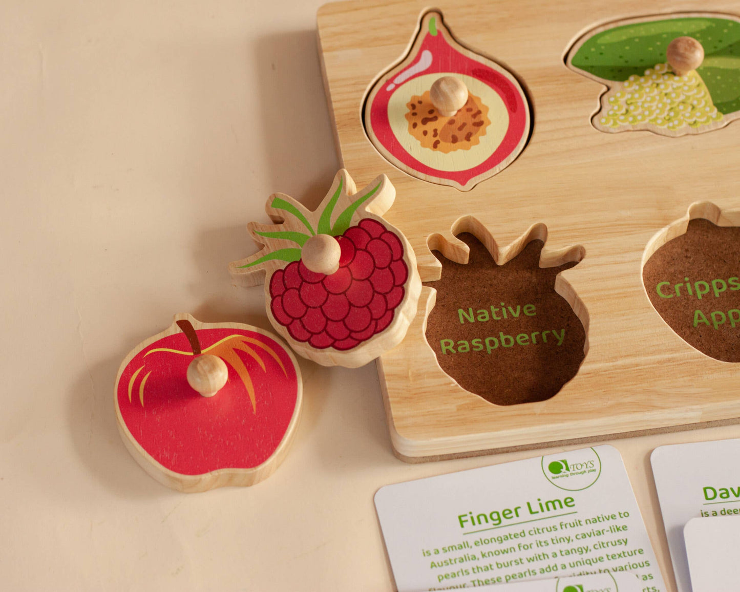 QToys - Australian Native Fruit Puzzle
