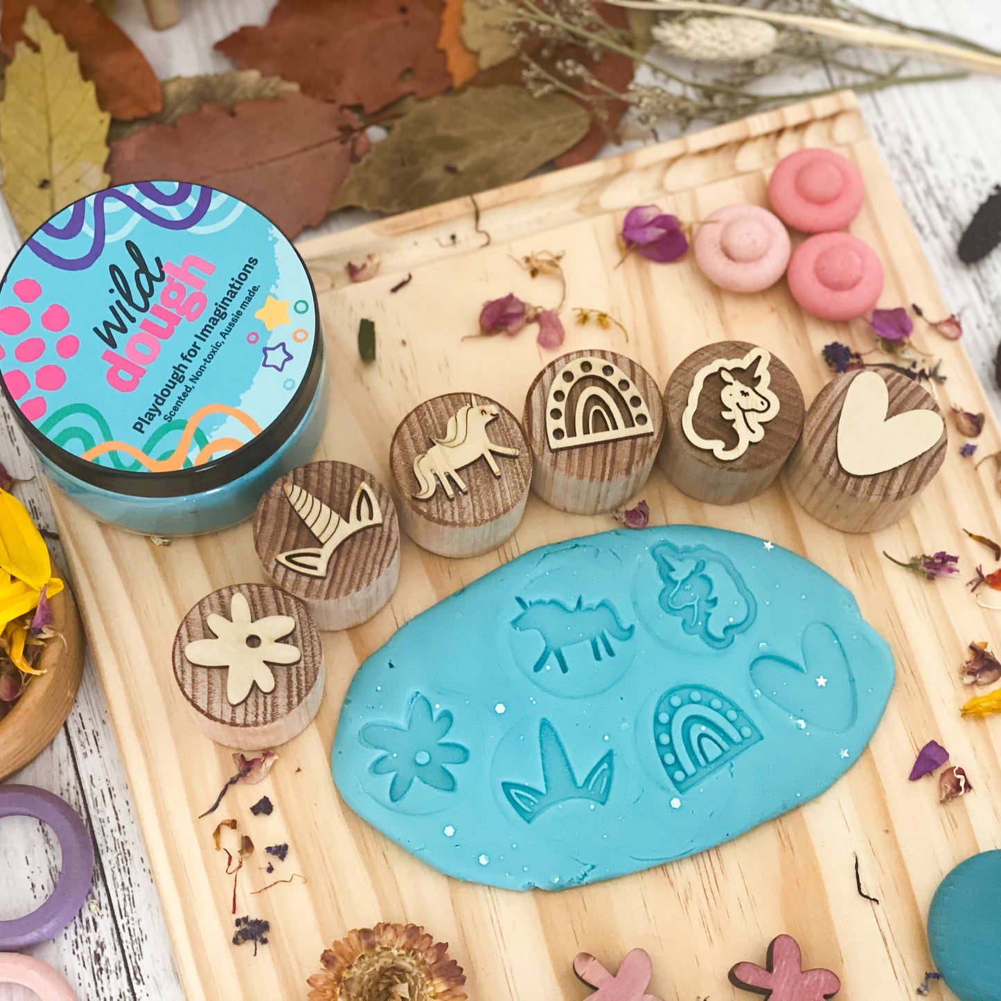 Wild Dough Playdough - Ice Queen Glitter 280g