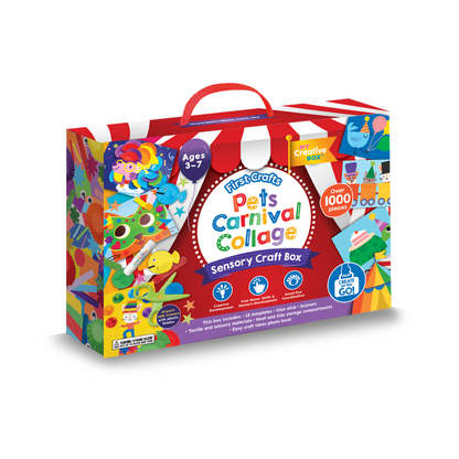 My Creative Box - First Crafts Pets Carnival Collage Sensory Craft Box