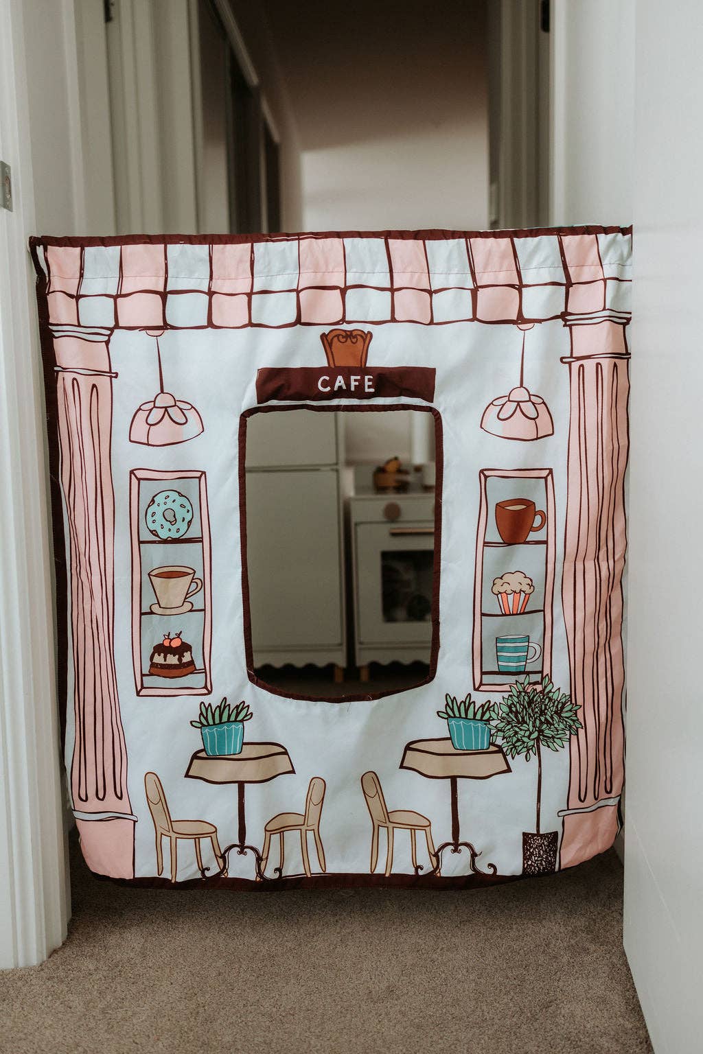 The Cozy Cube - Cafe/ Bakery Play Panel