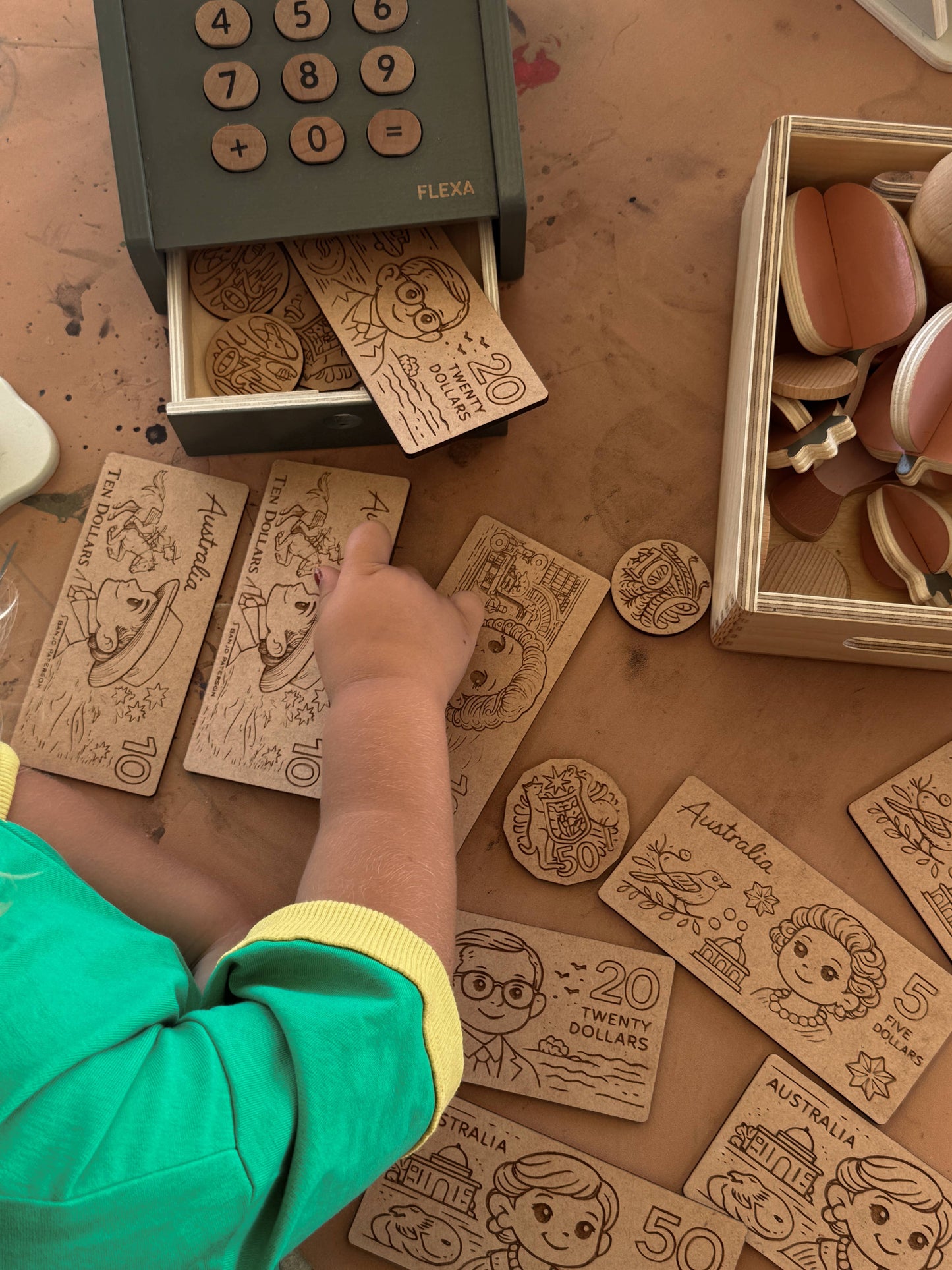 Australian Play Money Set - Timber Tots