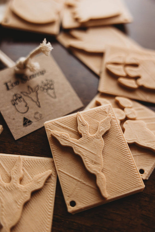 Kinfolk Pantry Eco Stamp - Dinosaur Foot Print Stamp Set