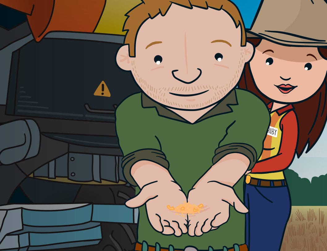 George the Farmer - The Island of Big Ideas Picture Book