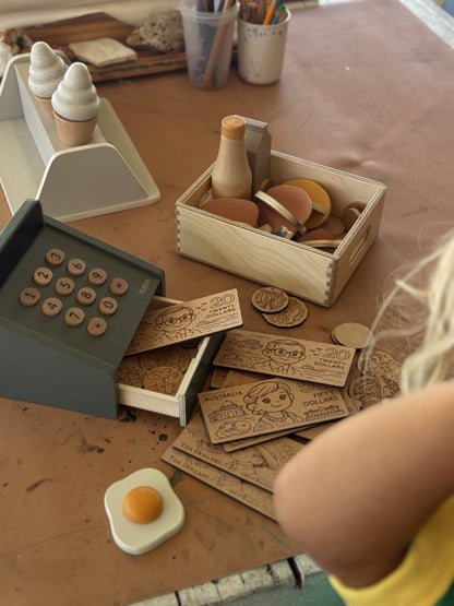Australian Play Money Set - Timber Tots