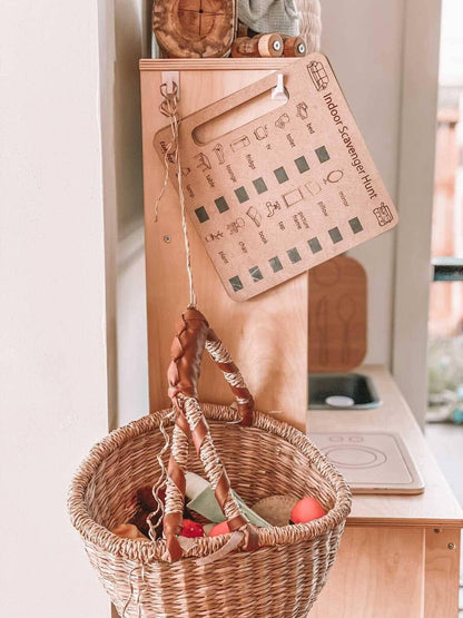 Indoor Scavenger Hunt Board - Timber Tots