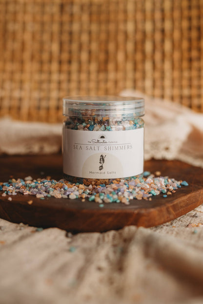 The Saltwater Collective - Sea Salt Shimmers 200g - Mermaid Salts