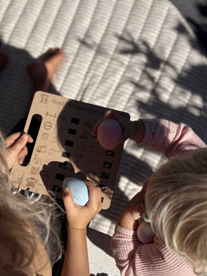 Road Trip Scavenger Hunt Board - Timber Tots