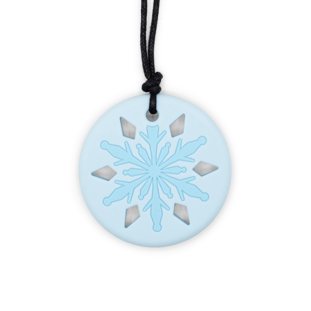 Snowflake Chew Pendant