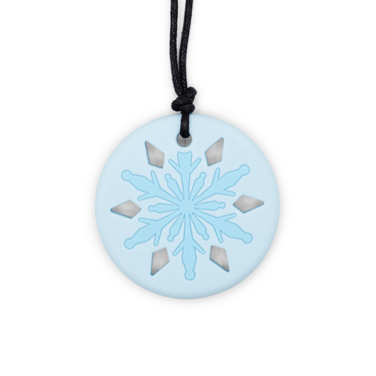 Snowflake Chew Pendant