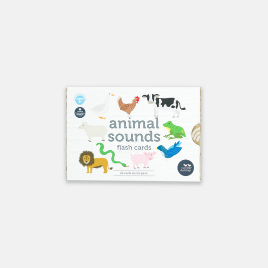 Animal Sound Flash Cards - Two Little Ducklings