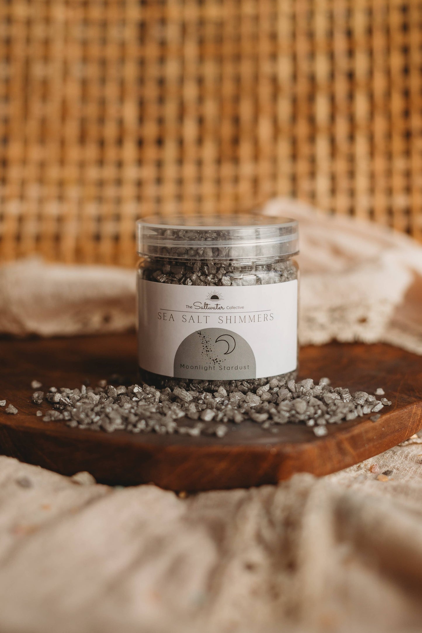 The Saltwater Collective - Sea Salt Shimmers 200g - Moonlight Stardust