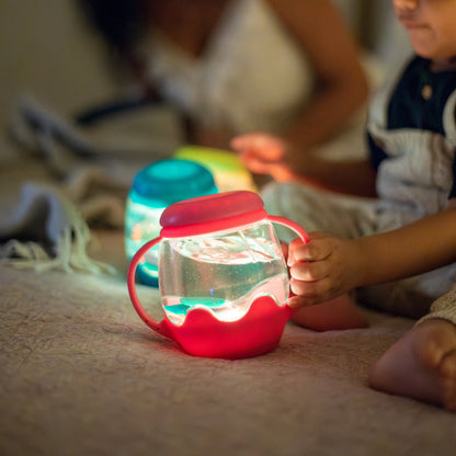 GLO Pals – Mini Sensory Play Jar® (Pink)