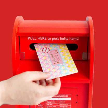 Make Me Iconic - Wooden Post Box Letters Craft Kit